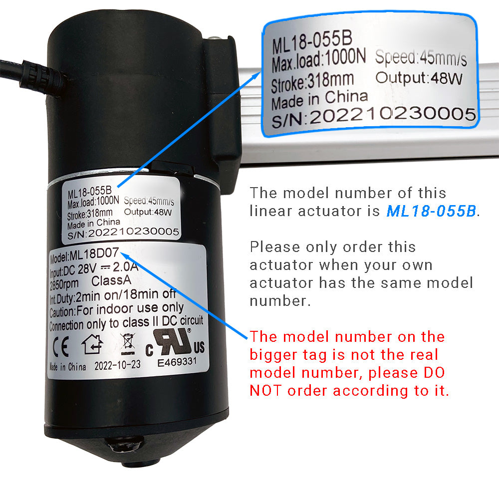 ML18-055B Linear Actuator