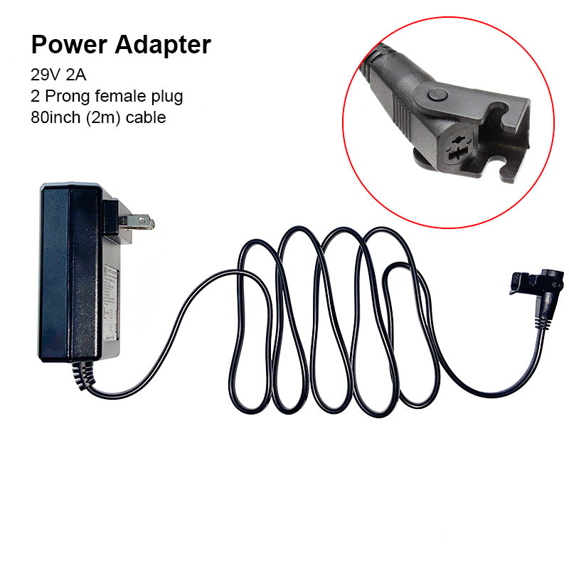 29V 2A Power Supply Cord/Adapter for 2 Seat Power Sofa Recliner