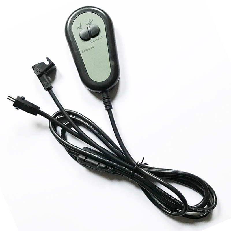 Two-Button Dual 2-Pin Plug Remote Controller for Recliner/Lift Chairs