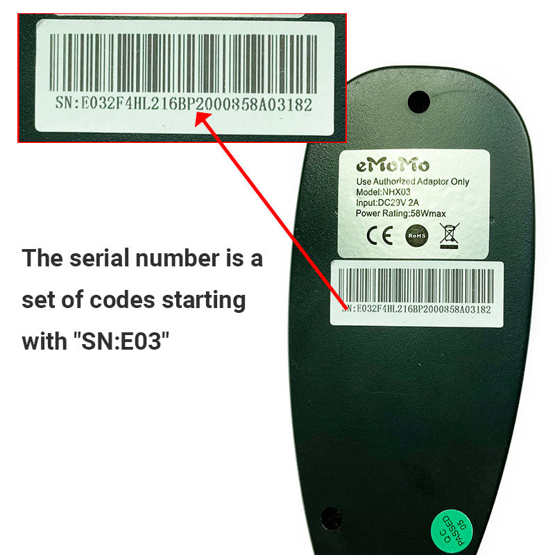 eMoMo NHX03 Massage Remote Controller for Power Recliner or Lift Chair