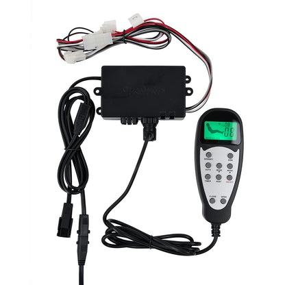 eMoMo NHX032D2HL Remote Controller /Control Box for Power Recliner 10 Button 5 Pin W/ LCD Screen