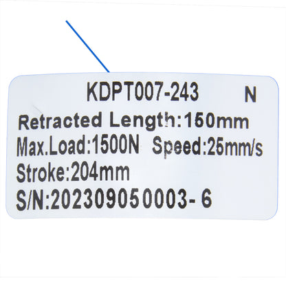 KAIDI KDPT007-243 N Linear Actuator for Recliner/Lift Chair