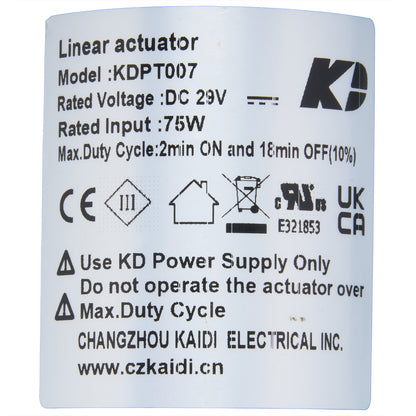 KAIDI KDPT007-243 N Linear Actuator for Recliner/Lift Chair