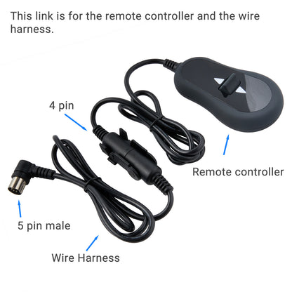 Raffel HC-6601-FR2 Toggle Switch Hand Controller for Power Recliner or Lift Chair