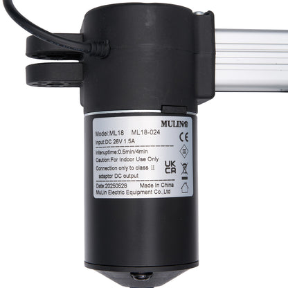 MULIN ML18-024 Linear Actuator for Recliner/Lift Chair