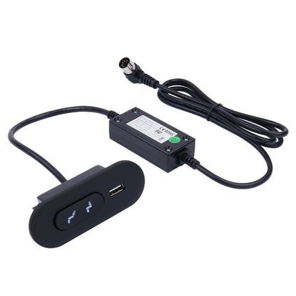 WSP2T10027 RK23300137X000(R) 2-Button Recliner Switch with USB & 90° 5-Pin Plug
