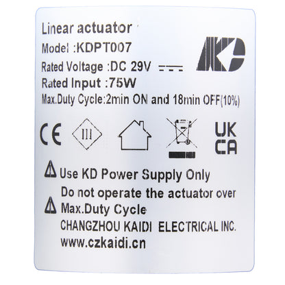 KAIDI KDPT007-280 N Linear Actuator for Recliner/Lift Chair