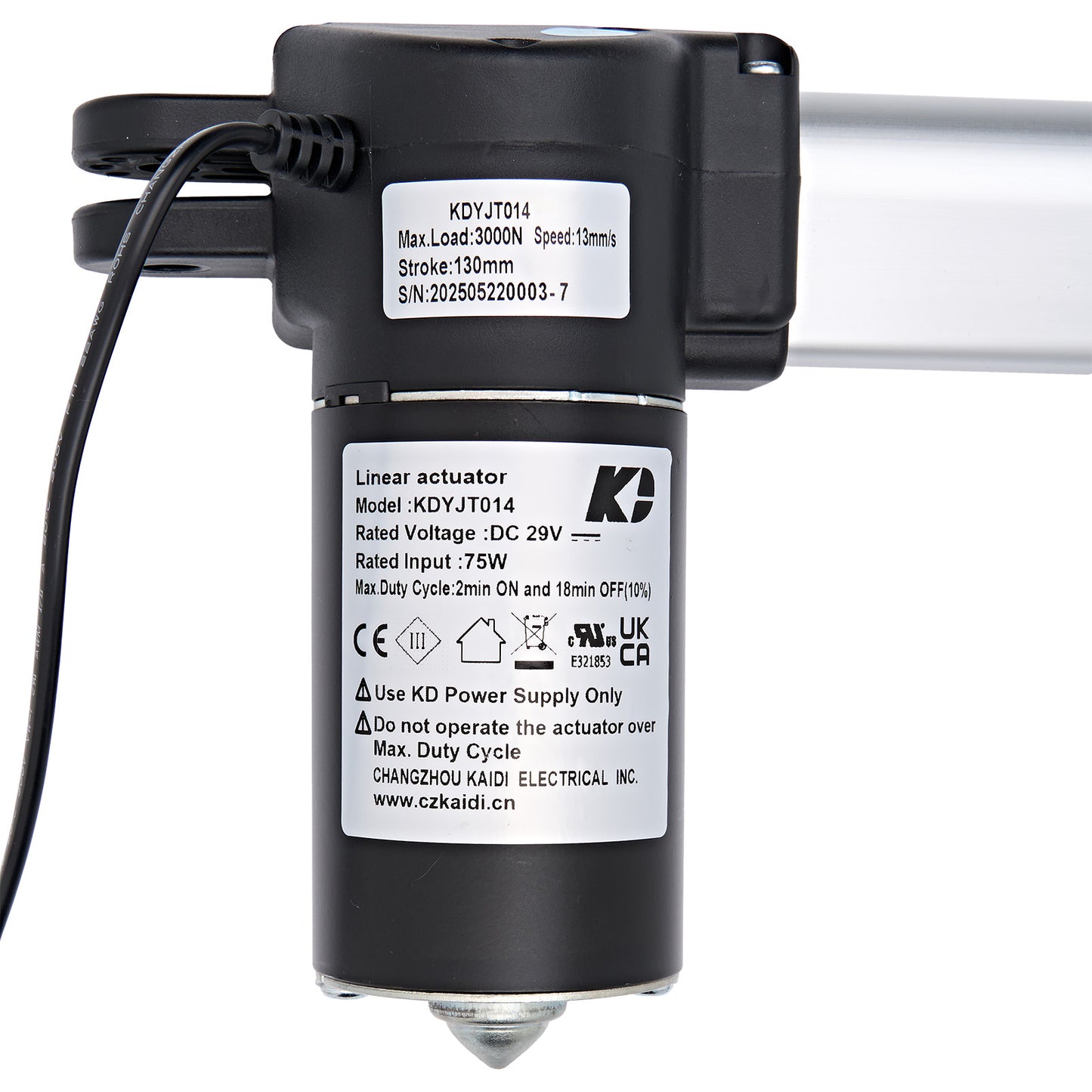 Linear Actuator Replaces LMD6208B-S-U-2, LMD6208B1-2, and LMD60327B-2