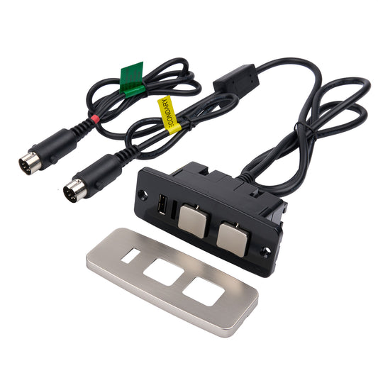 Raffel CTR UR2 33 BA 4-Button Switch for recliner with 2 Plugs & USB