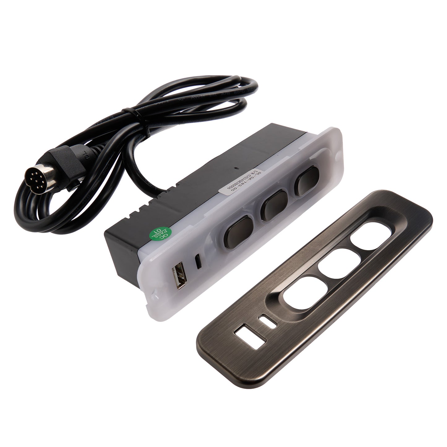 DL-SK-183-05 Six Button 8-Pin Switch with Type C & USB