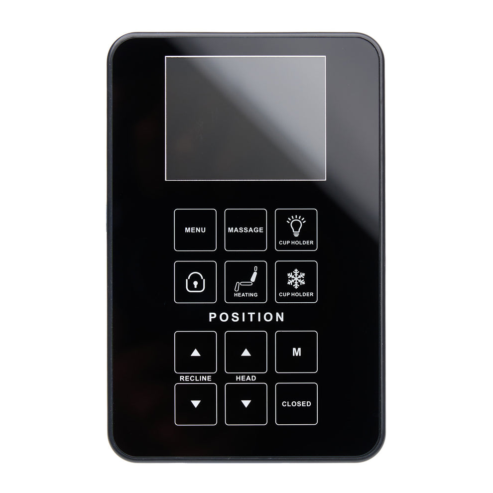 Telecomando Per Letto Regolabile Okin, Modelli JLDK.37.17.xx, TEB203A, Grigio