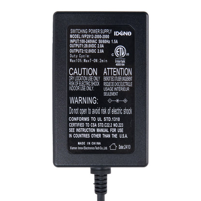 Ideno IVP2912-2000-2000 Switching Power Supply Back side
