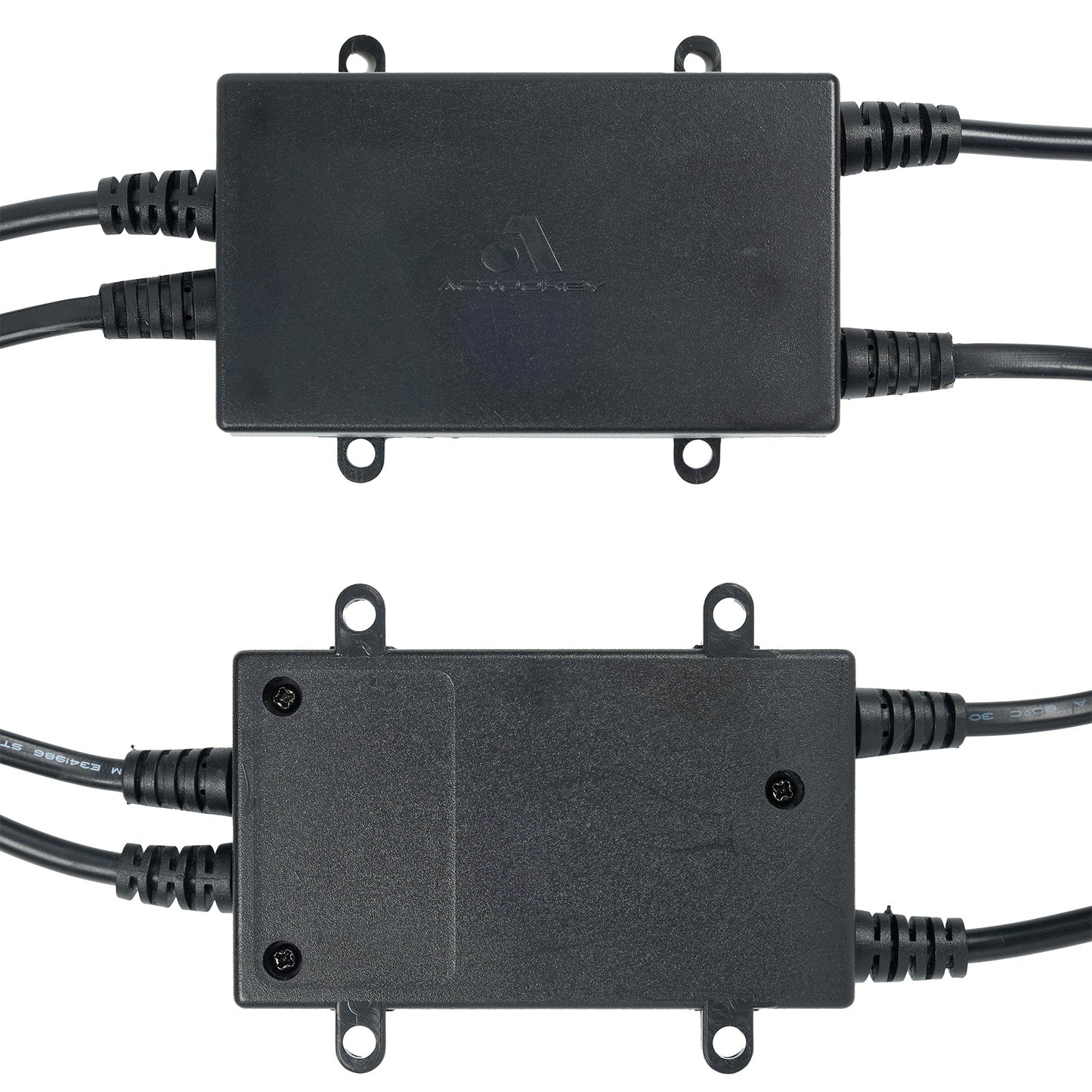 Acrookey 4 Leads Junction Box for Recliner Lift Chair with Heat and Vibration - 8 Pin Remote Controller Plug