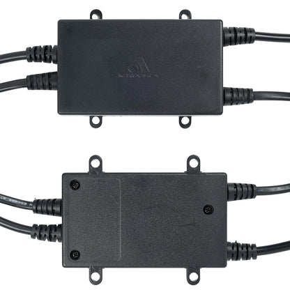 Acrookey 4 Leads Junction Box for Recliner Lift Chair with Heat and Vibration - 8 Pin Remote Controller Plug