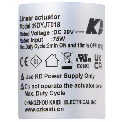 KAIDI KDYJT018-277 Linear Actuator for Recliner/Lift Chair