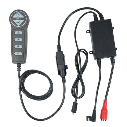 Acrookey 4 Leads Junction Box for Recliner Lift Chair with Heat and Vibration - 8 Pin Remote Controller Plug