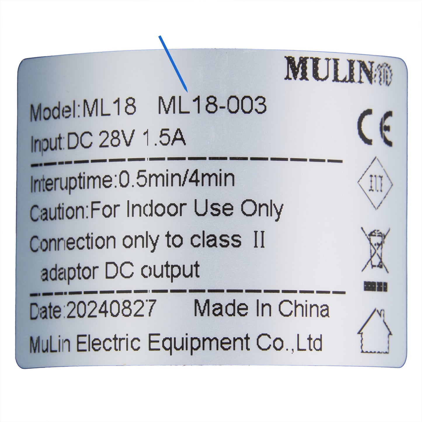 MULIN ML18-003 Linear Actuator for Recliner/Lift Chair