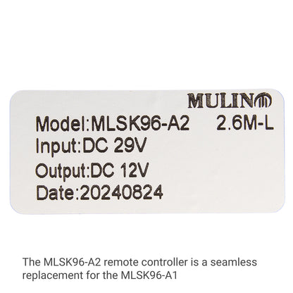 Mulin MLSK96 8-Button 8-Pin Remote Controller with Junction Box for Lift Chair