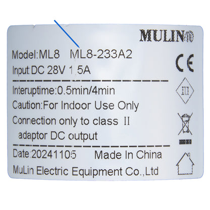 MULIN ML8-233A2 Linear Actuator for Recliner/Lift Chair