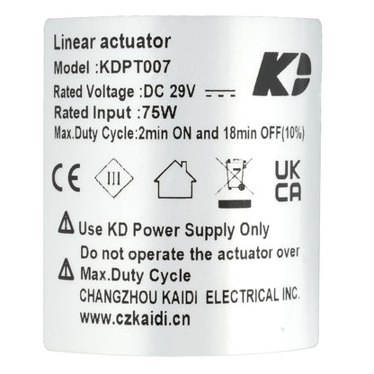 KAIDI KDPT007-137 N Linear Actuator for Recliner/Lift Chair