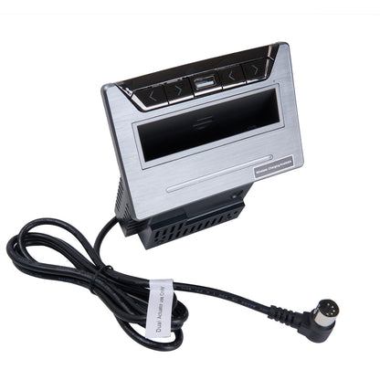eMoMo E502URRW 4 Button Control Switch with USB and Wireless Charging Docker
