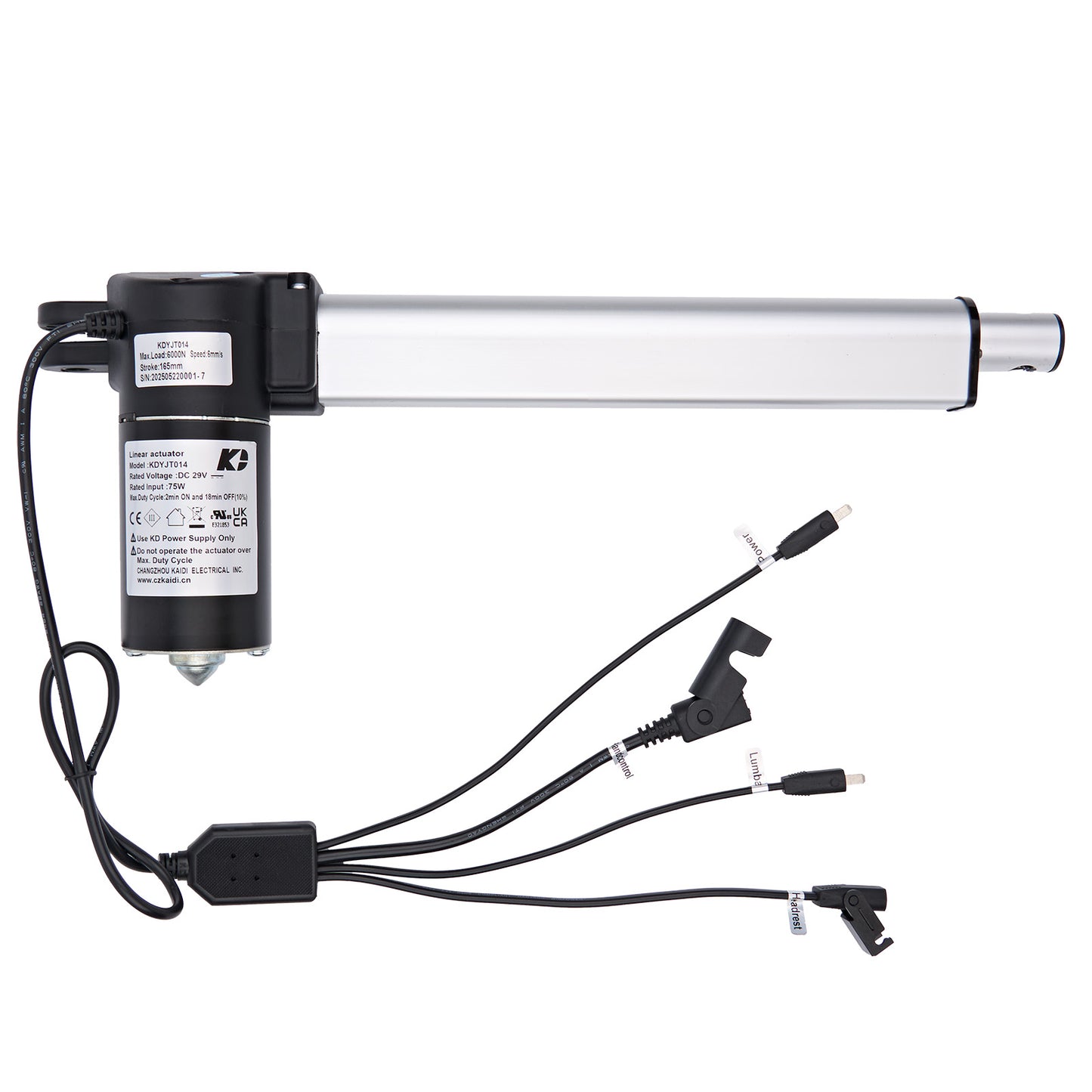 Linear Actuator Replaces LMD6208C-U-2 and LMD6208C1-2