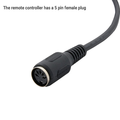 10 Button 5 Pin Remote Controller for Power Recliner with LCD Screen Touch Buttons