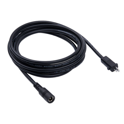 Male 2-Pin to Female Barrel (5.5x2.5mm) Recliner Power Conversion Cable - 2.2m/7.2ft COR 90 02 Compatible