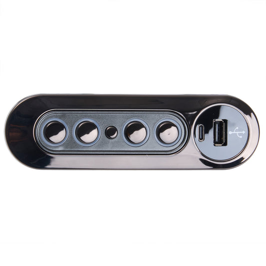 Mulin AC108-2MA-2UQ03 5-Button Switch for Power Recliner with 5-Pin Plug and USB & Type-C Ports