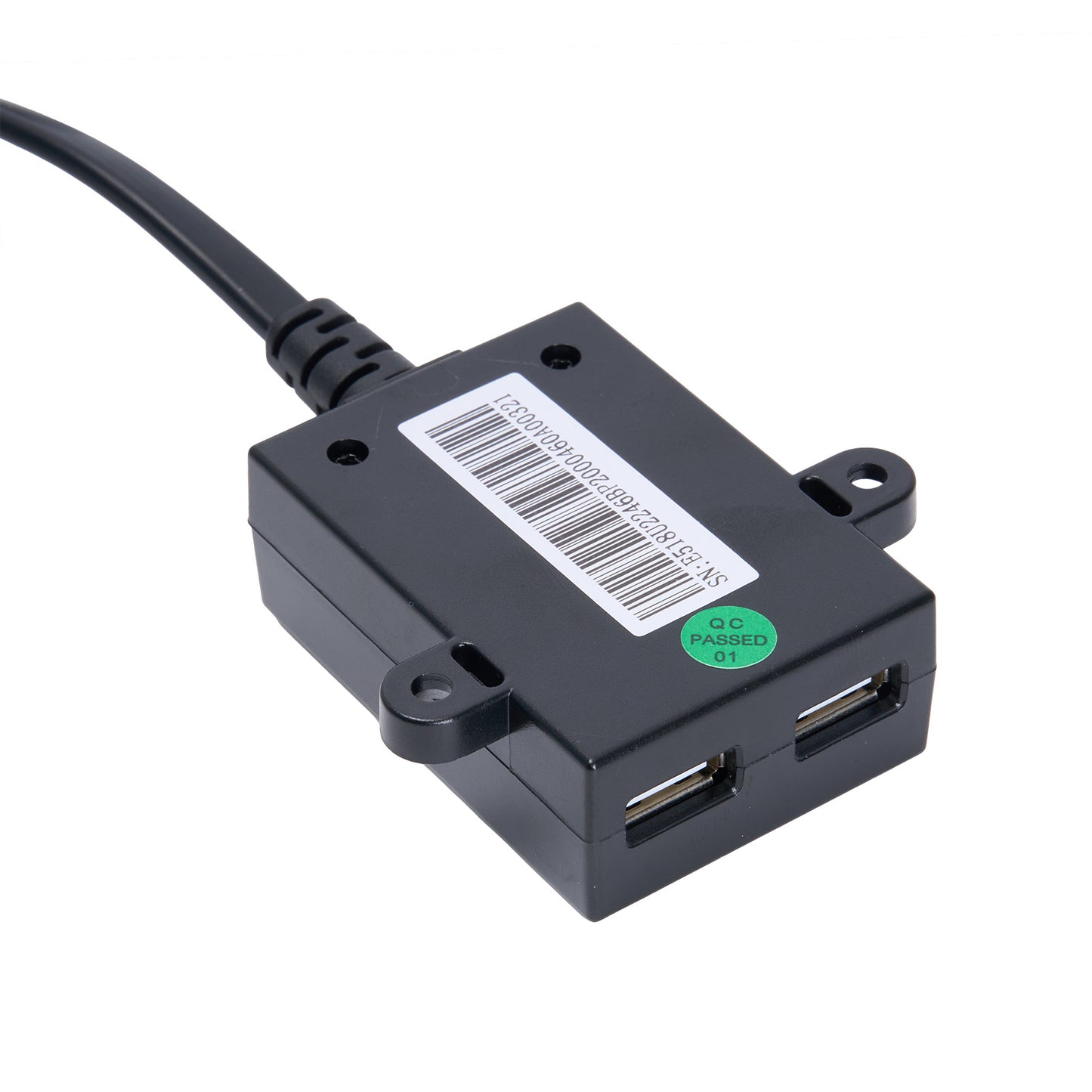 Under Desk/Sofa Dual USB Charger DIY Furniture USB Charging Port- 5V 2A