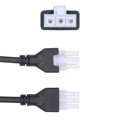 3 Pin Male to Male Lifting Desk Motor to Control Box Connection Cable - 1.5m/59inches Compatible with Ikea Bekant Knolll adjustable desk