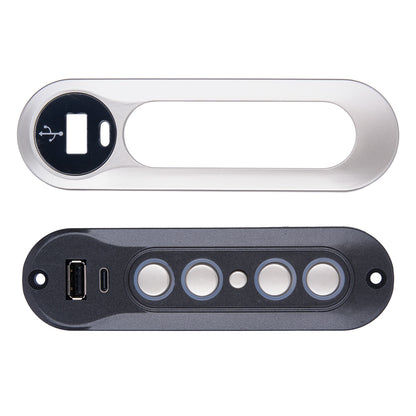 Face plate and control panel of Mulin AC108-2MD1-2UQ03 5-Button Switch 