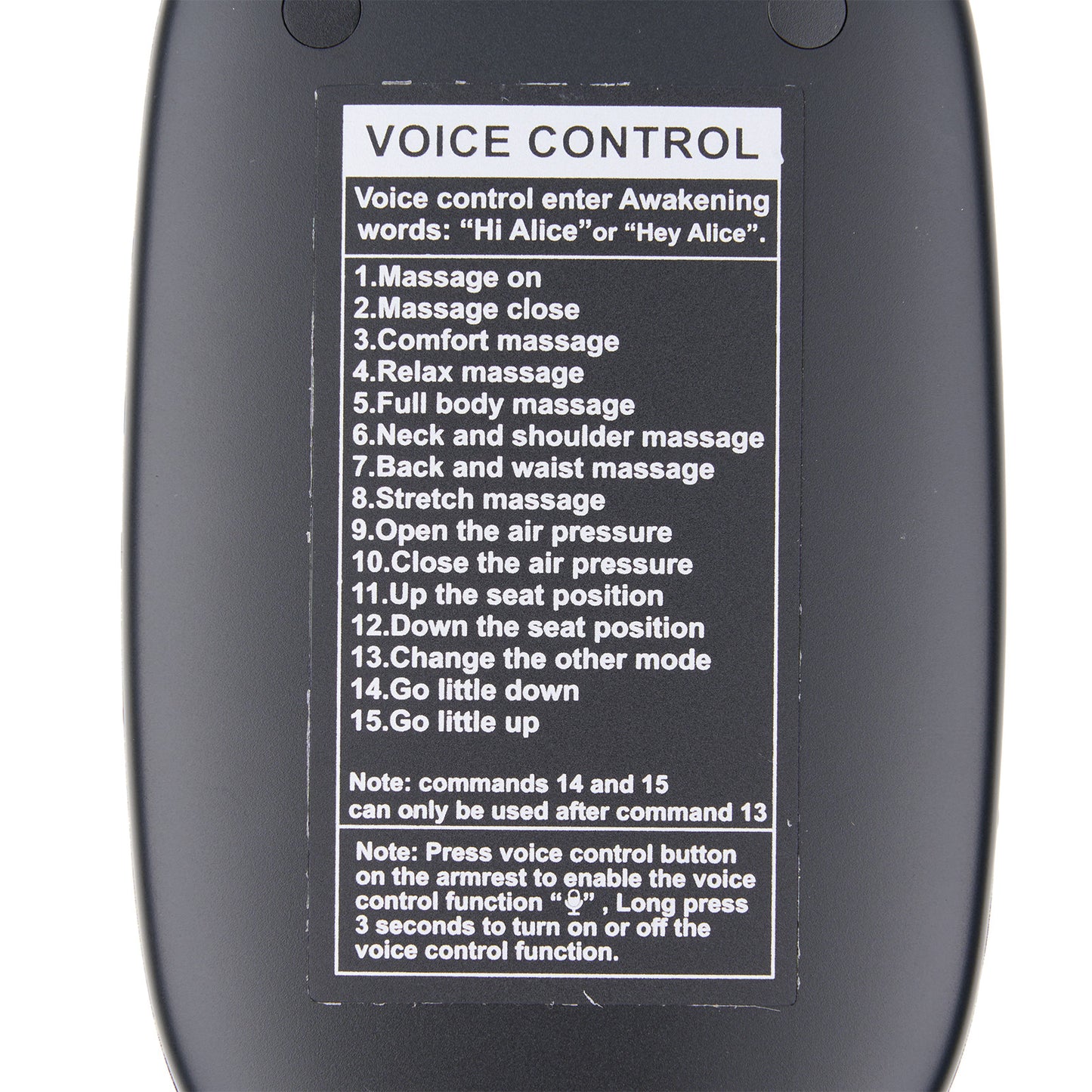 Controller Compatible with Elite 3D Massage Chair