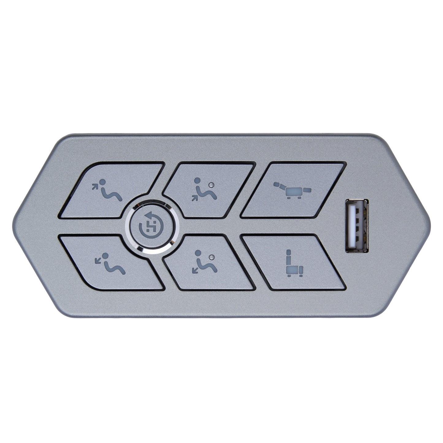 eMoMo TRGAI 7-Button Control Switch with 5 Pin Plug & USB