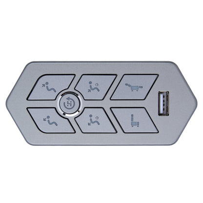 eMoMo TRGAI 7-Button Control Switch with 5 Pin Plug & USB