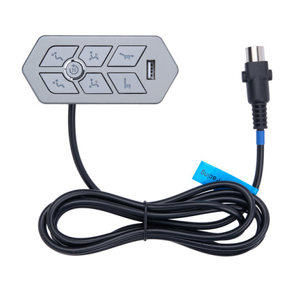 eMoMo TRGAI 7-Button Control Switch with 5 Pin Plug & USB