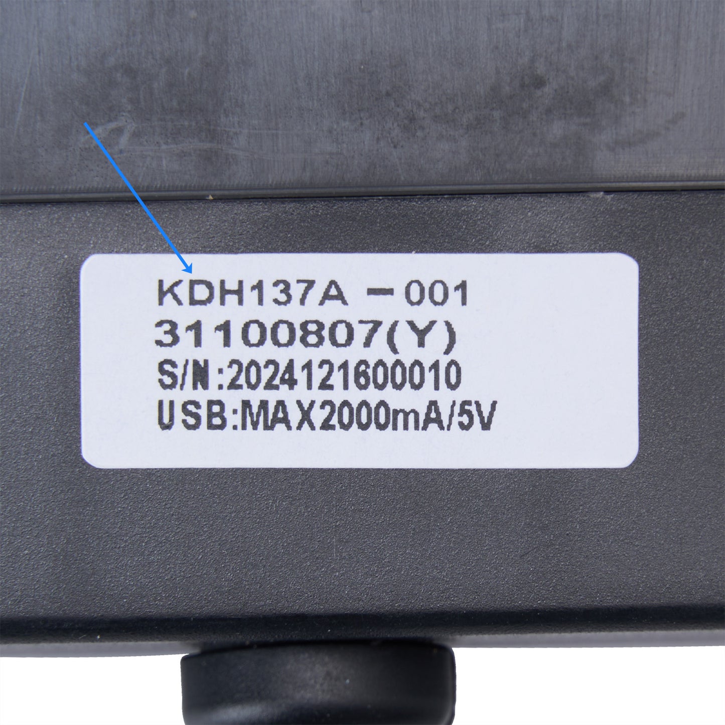 KDH137A-001 Six Button Switch Tag