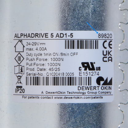 OKIN ALPHADRIVE 5 AD1-5 89820 Linear Actuator