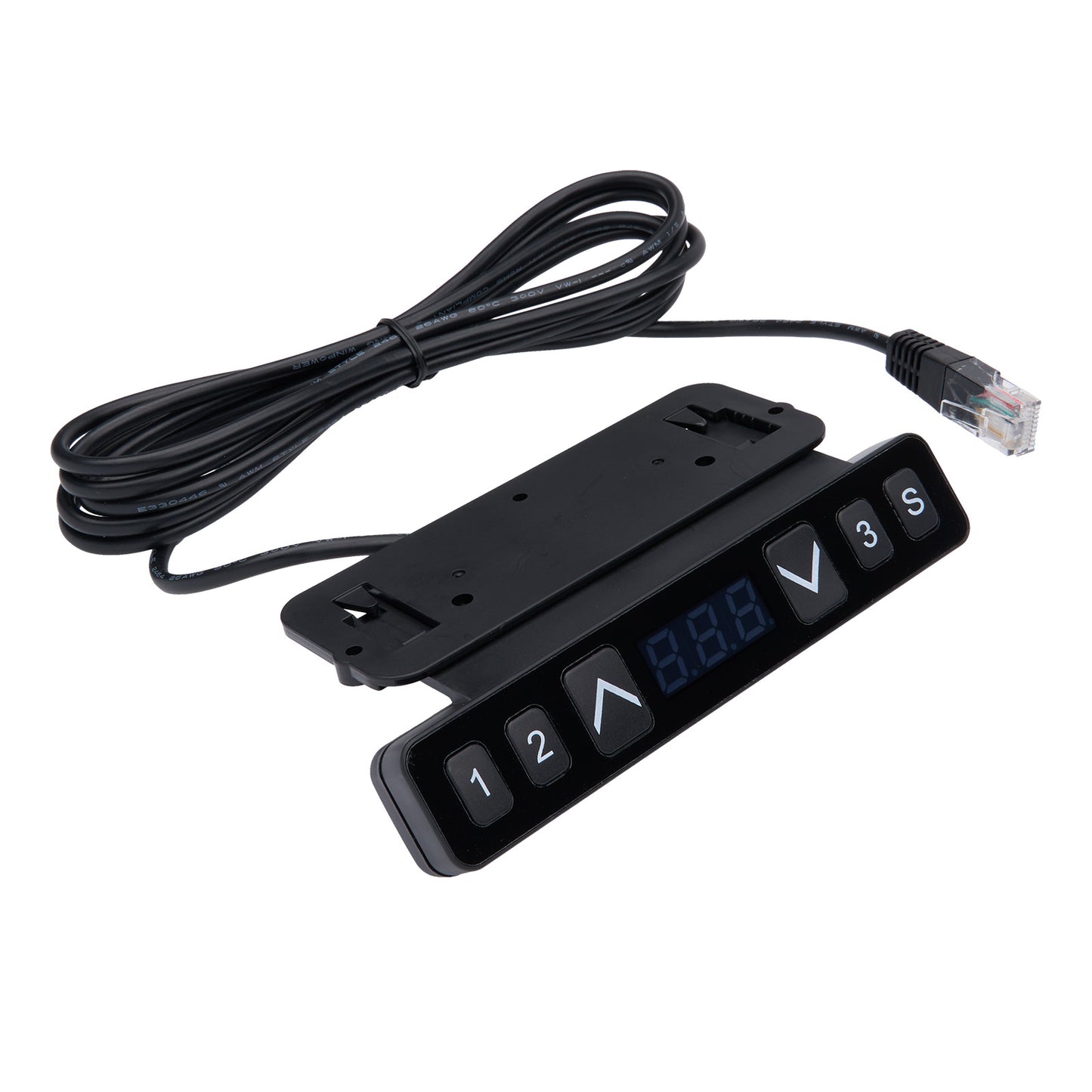 KDH064-303B Switch for Lifting Desk with 6 Buttons, 10-Pin Crystal Plug & Display