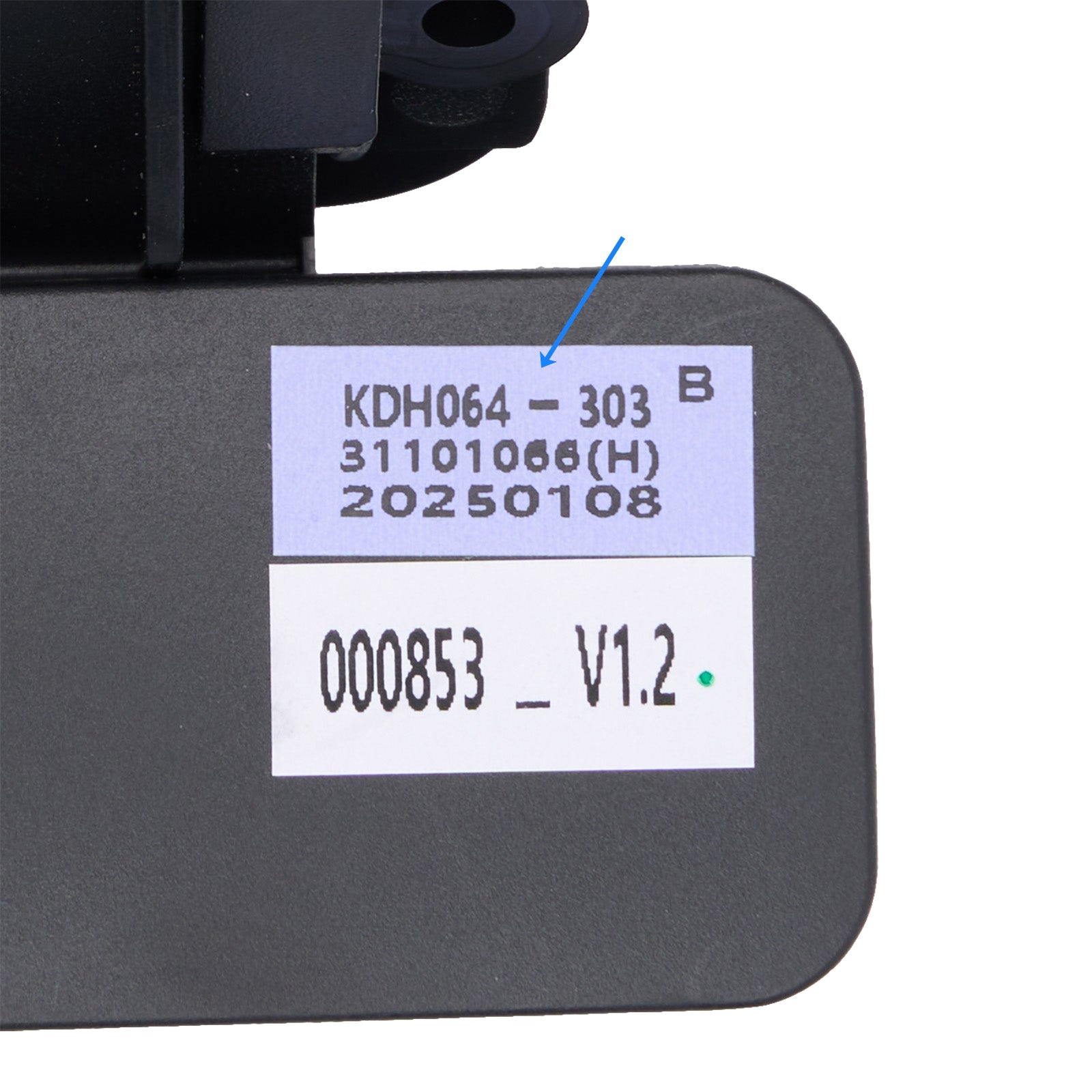 KDH064-303B Switch for Lifting Desk with 6 Buttons, 10-Pin Crystal