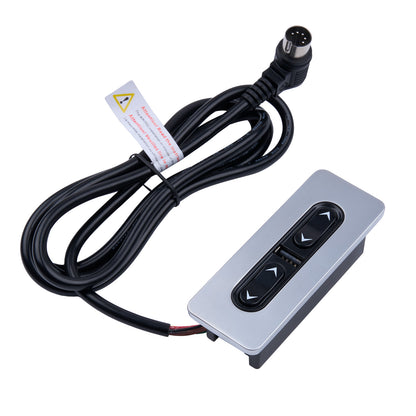 Limoss HC236+2 501801 4-Button Recliner Switch W/ USB and 90° 5-Pin Plug