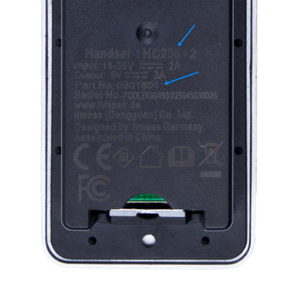 Limoss HC236+2 501801 4-Button Recliner Switch W/ USB and 90° 5-Pin Plug