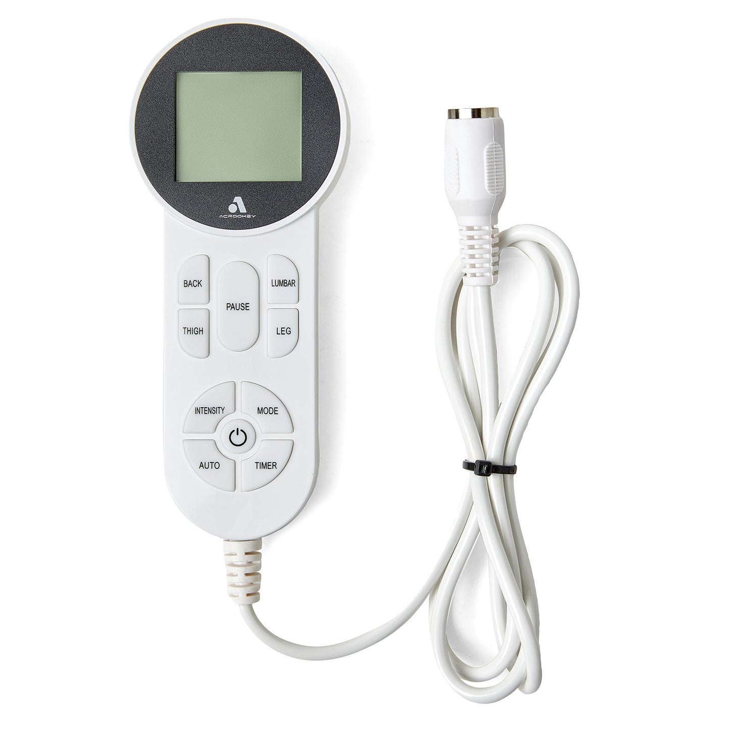 Acrookey 10 Button 8 Pin Massage Function Remote Controller with Type C