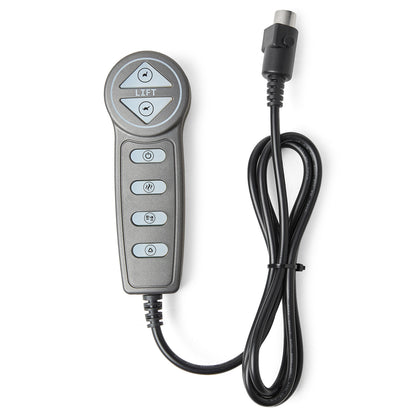 6-button lift & massage remote controller for power recliner 8-pin Suitable for Coaster