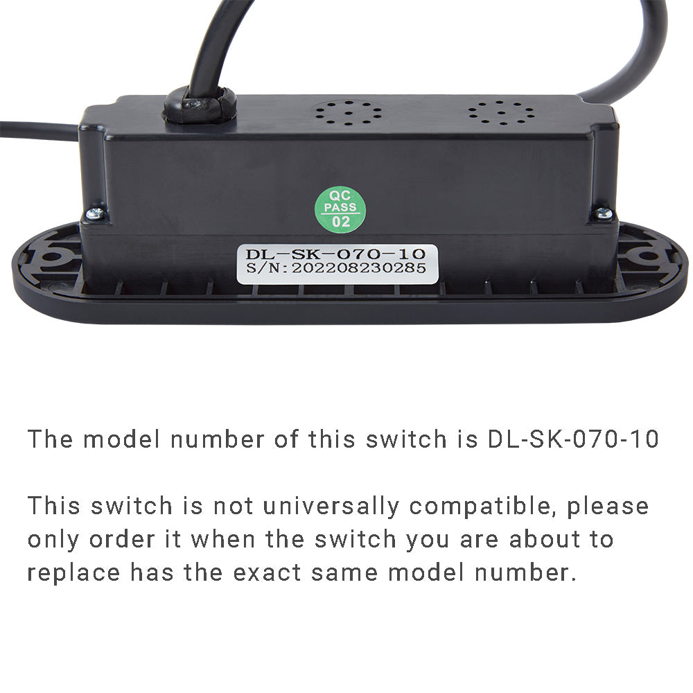 DL-SK-070-10 5 Button Switch for Power Recliner or Lift Chair with USB