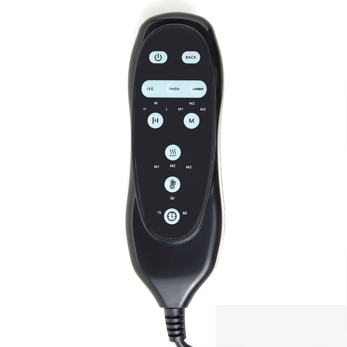 LN-603R 10 Button Heat & Vibration Massage Function Remote Controller – 8 Pin