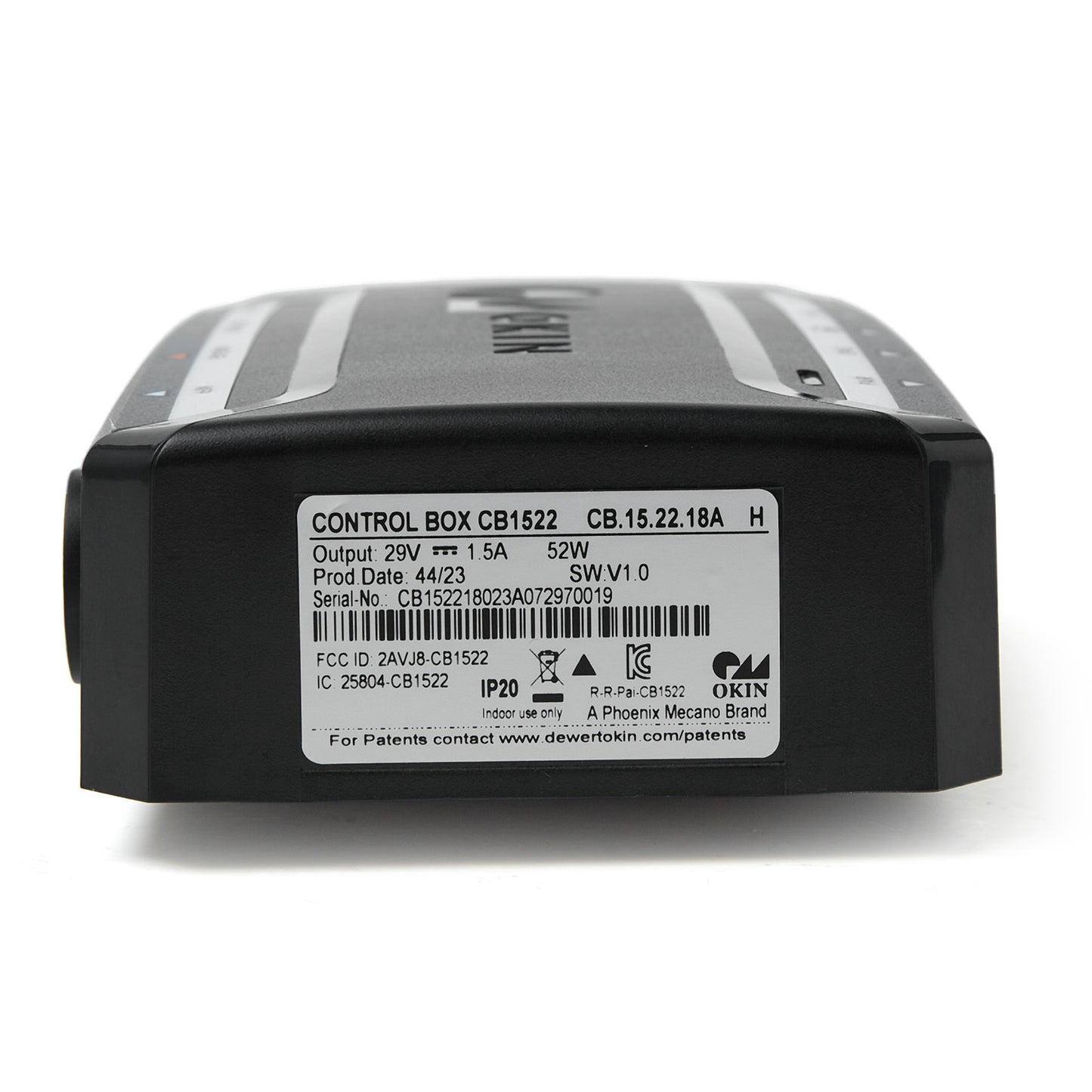 OKIN Control Box CB1522 CB.15.22.18A H For Adjustable Bed Bases