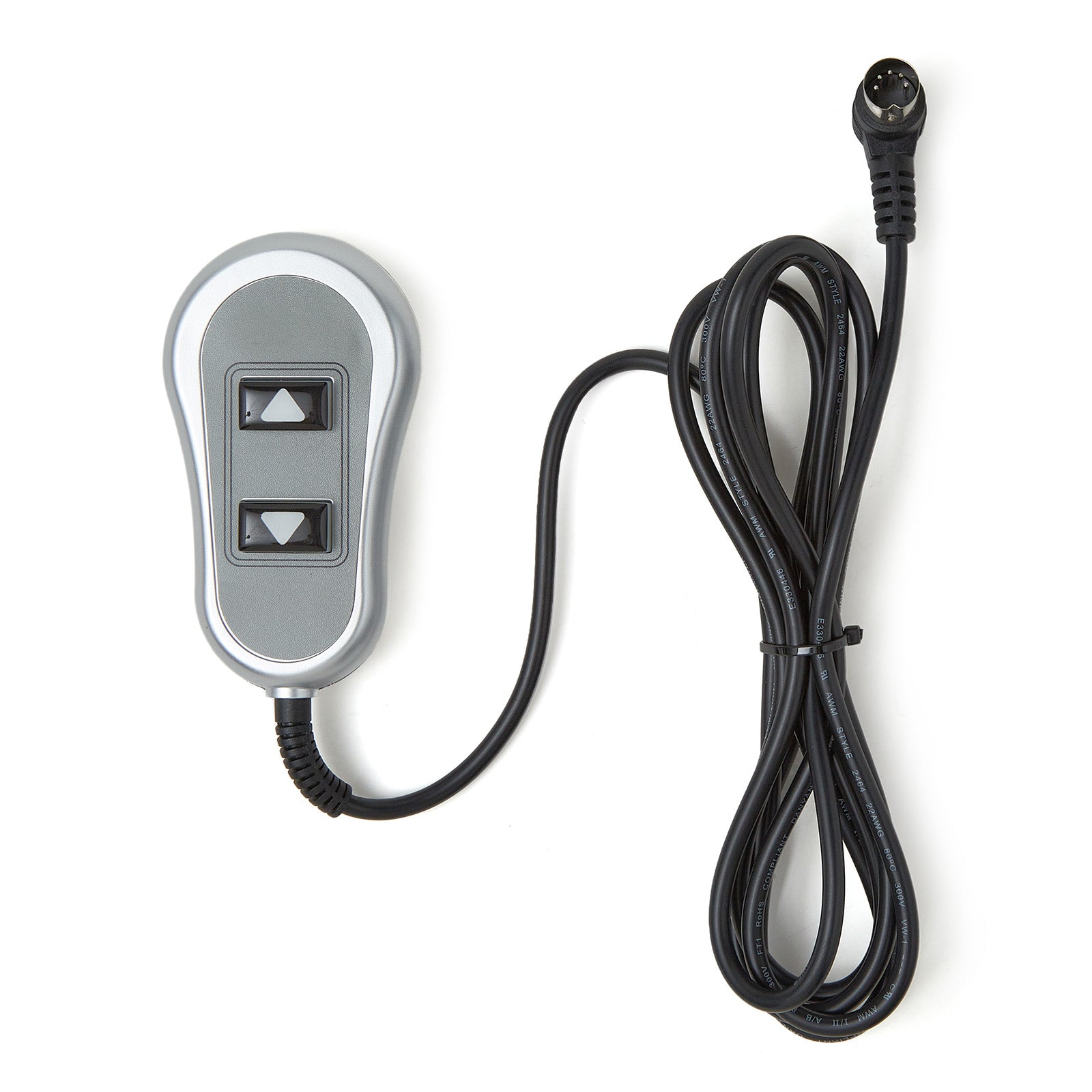 2 Button Remote Controller with 90-degree 5 Pin Plug Replaces 11560, 1 ...