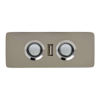 Mulin MLSK50-A5 Two Button 5 Pin Switch with USB