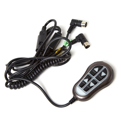 4 Button Remote Controller with Dual 90° 5-pin Plugs for Power Recliner or Lift Chairs Replaces 11753U/11754U/11755U